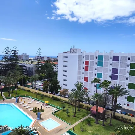 Agaete Playa Vista Yumbo Dunas Parking Apartment
